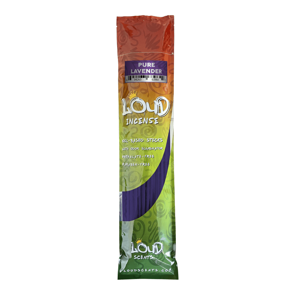 Pure Lavender 19 in. Incense by Loud Scents (50-pack)