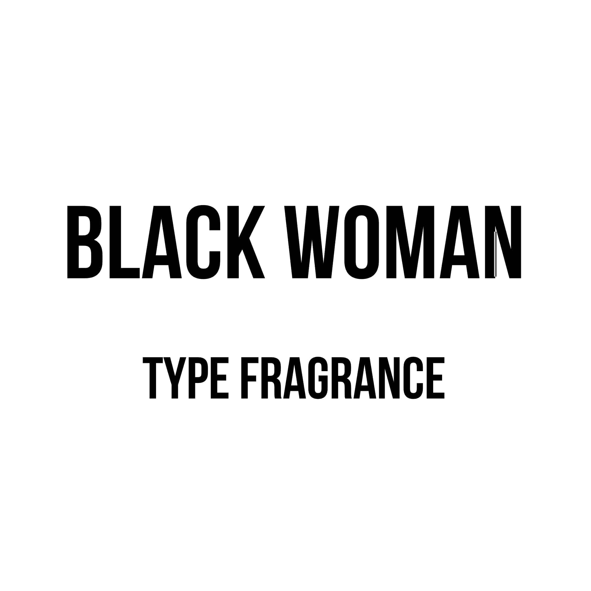 Black Woman Type Diffuser Oil