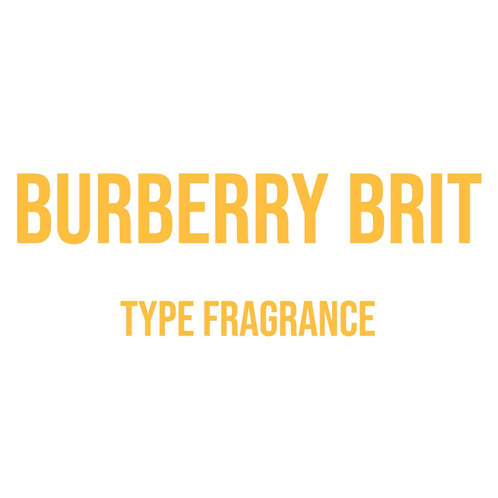 Burberry Brit Type Diffuser Oil