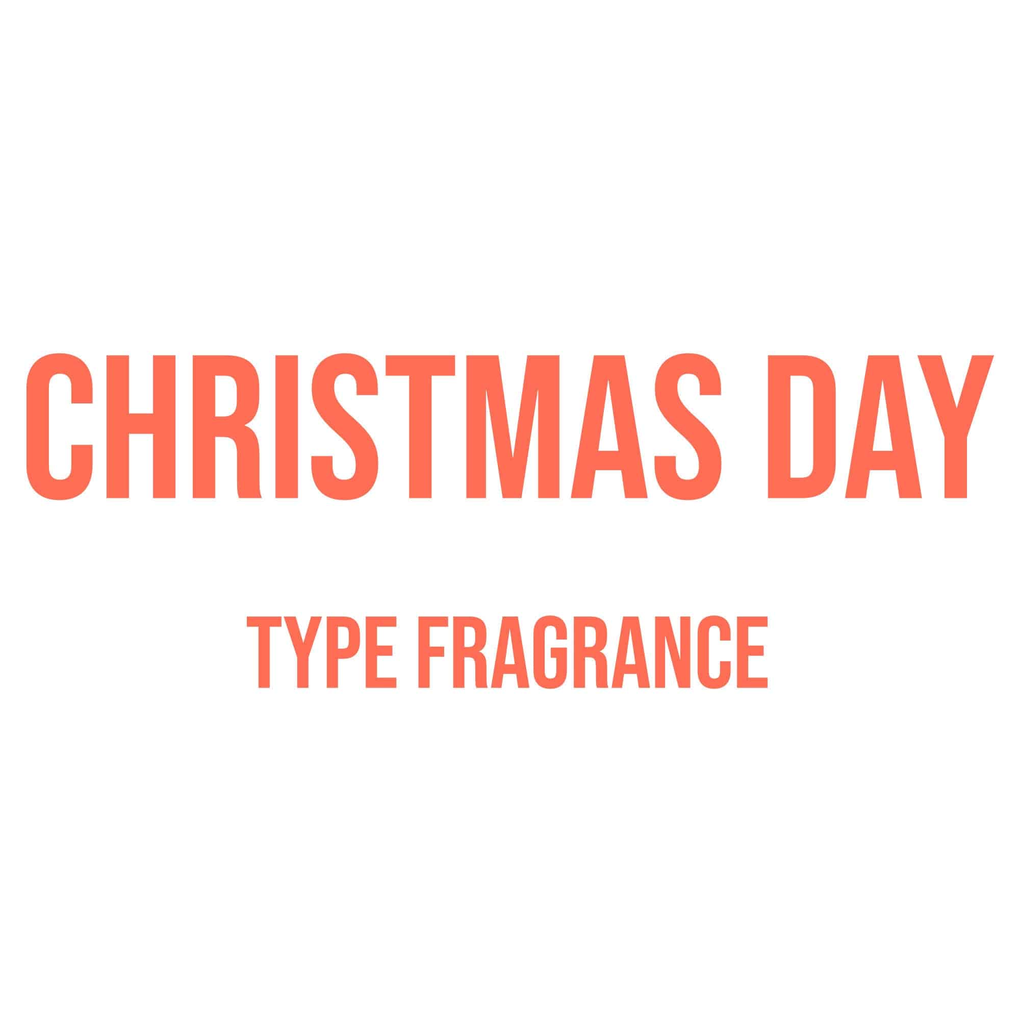 Christmas Day Type Diffuser Oil