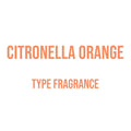 Citronella Orange Type Diffuser Oil