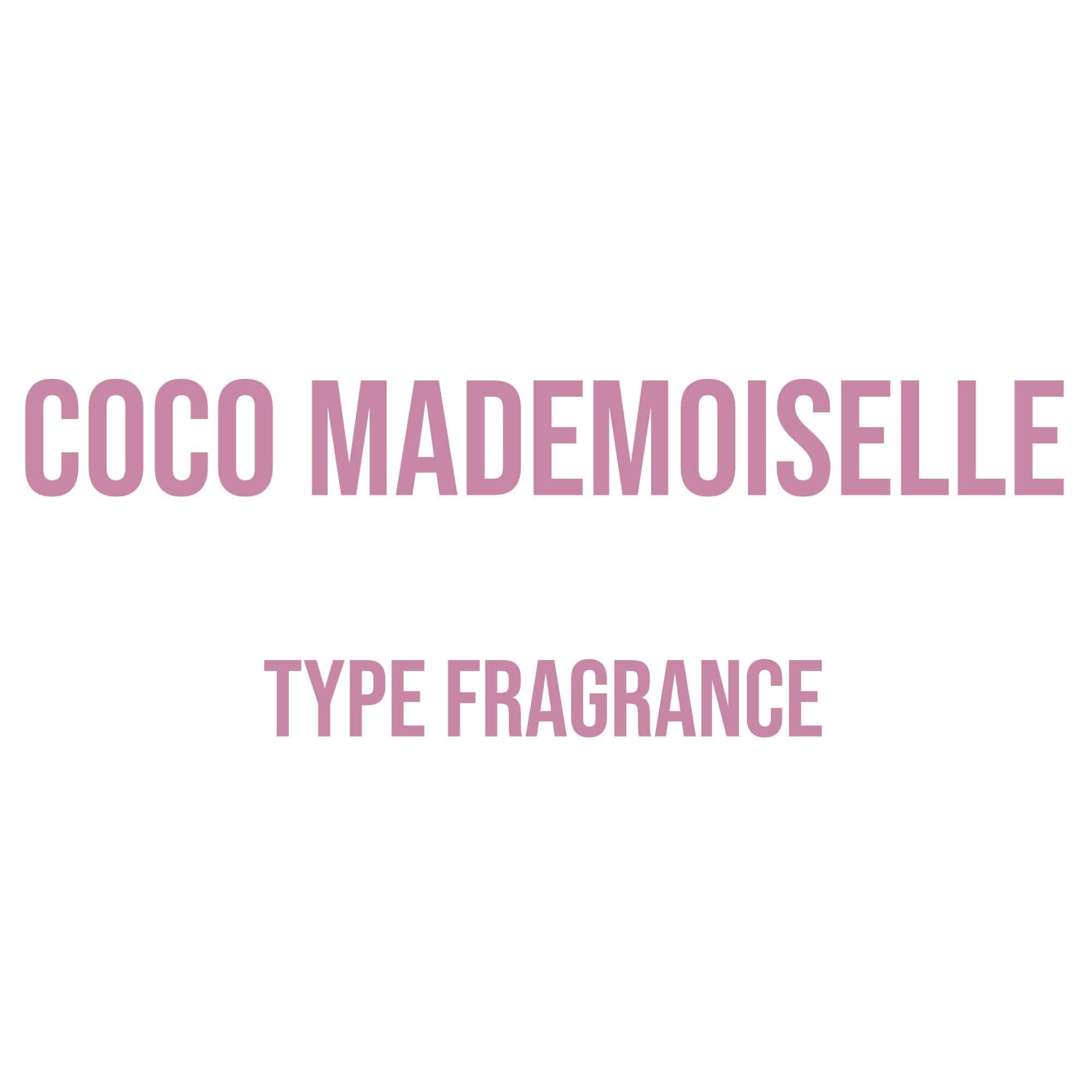 Coco Mademoiselle Type Diffuser Oil