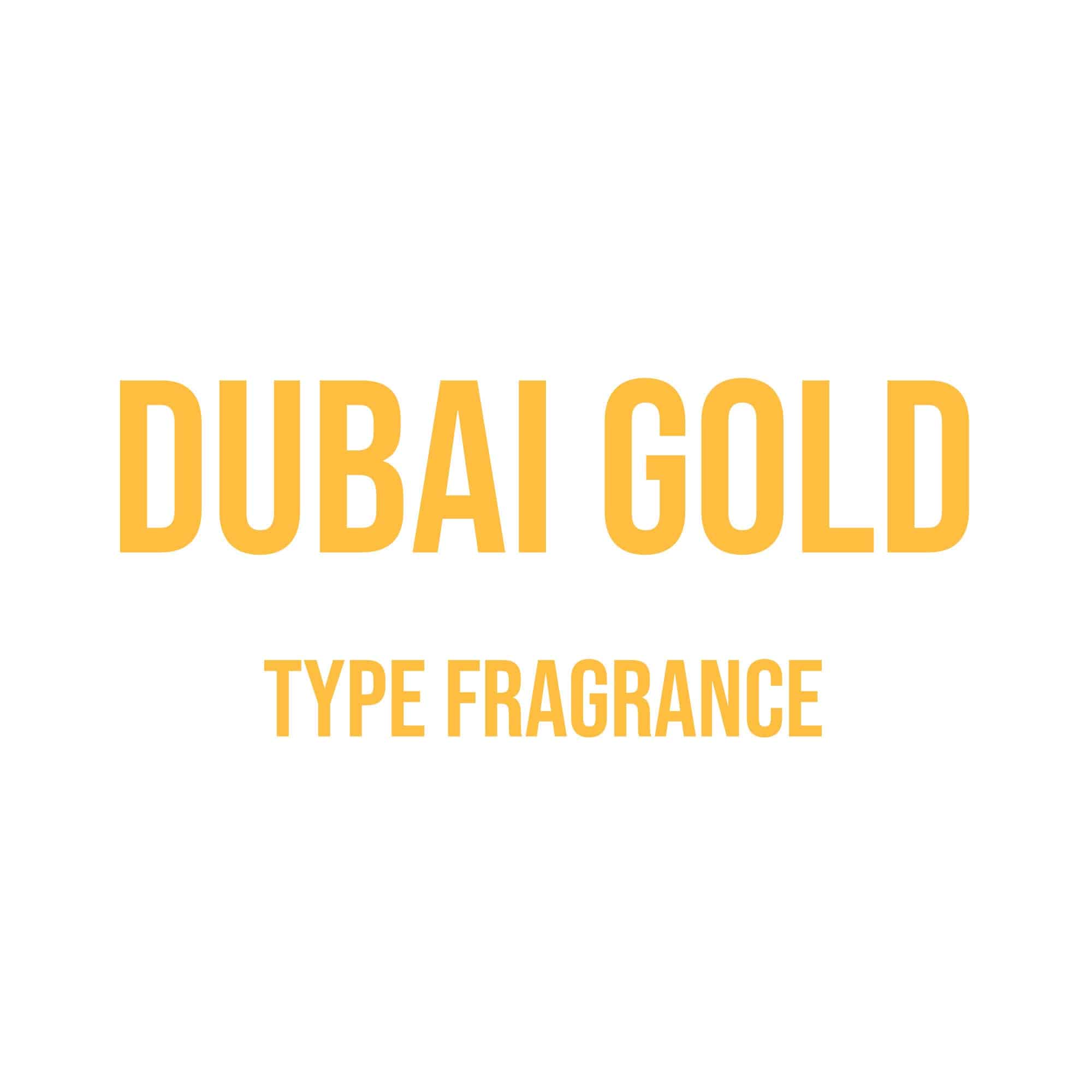 Dubai Gold Type Diffuser Oil