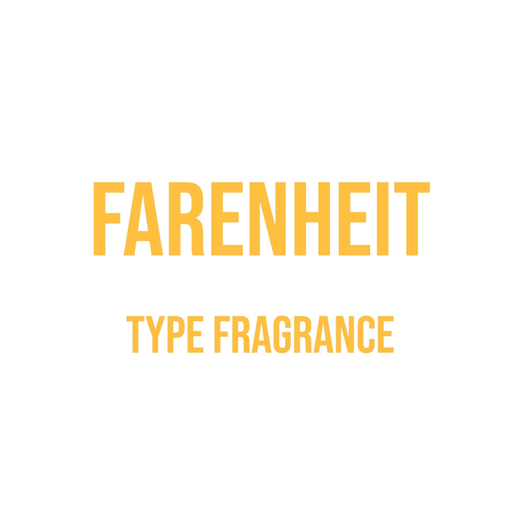 Fahrenheit Type Diffuser Oil