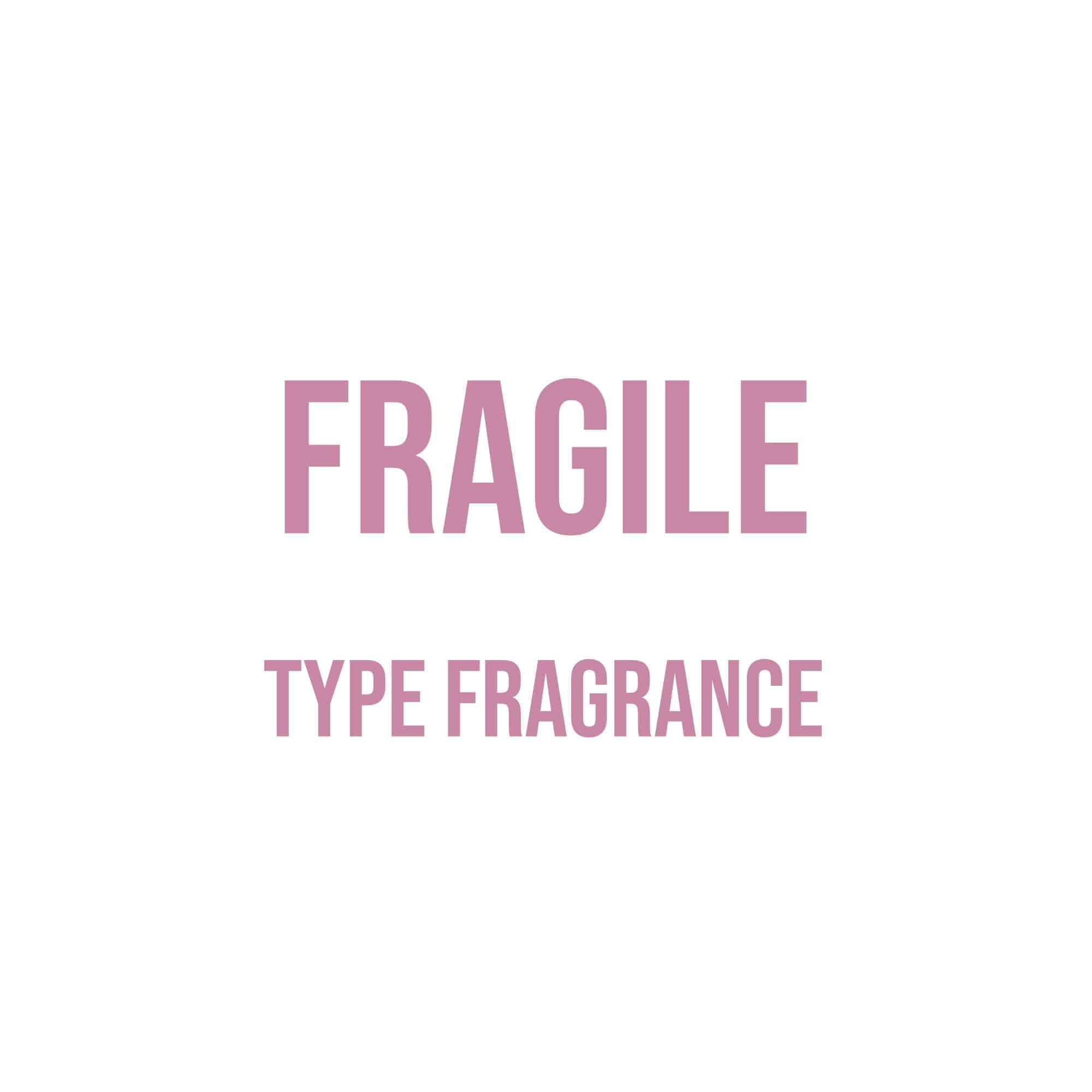 Fragile Type Diffuser Oil