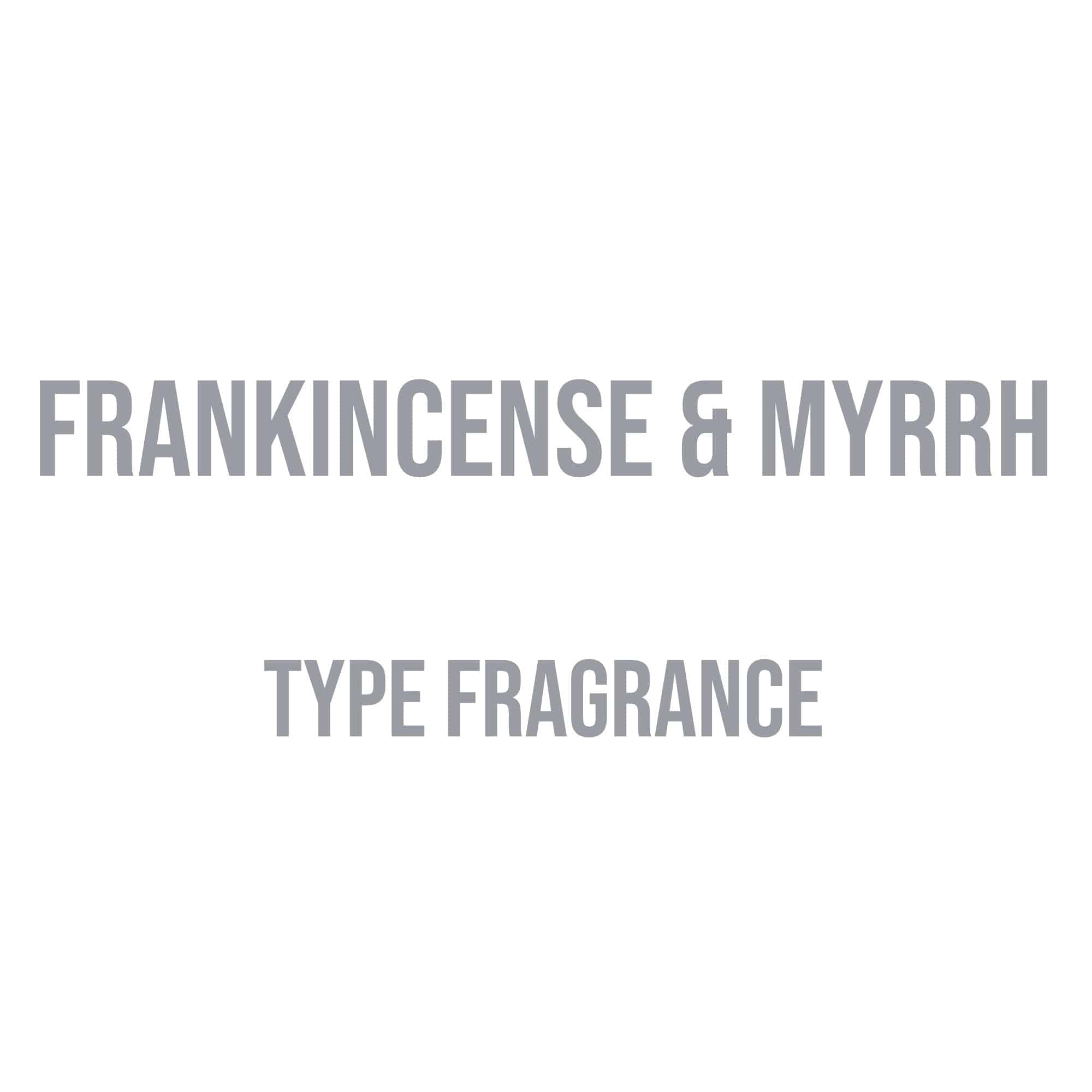 Frankincense & Myrrh Type Diffuser Oil