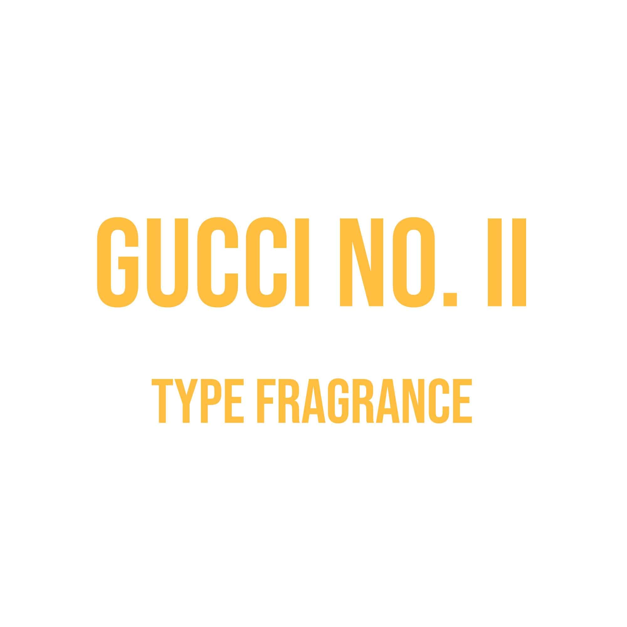 Gucci No. 2 (Men’s) Type Diffuser Oil