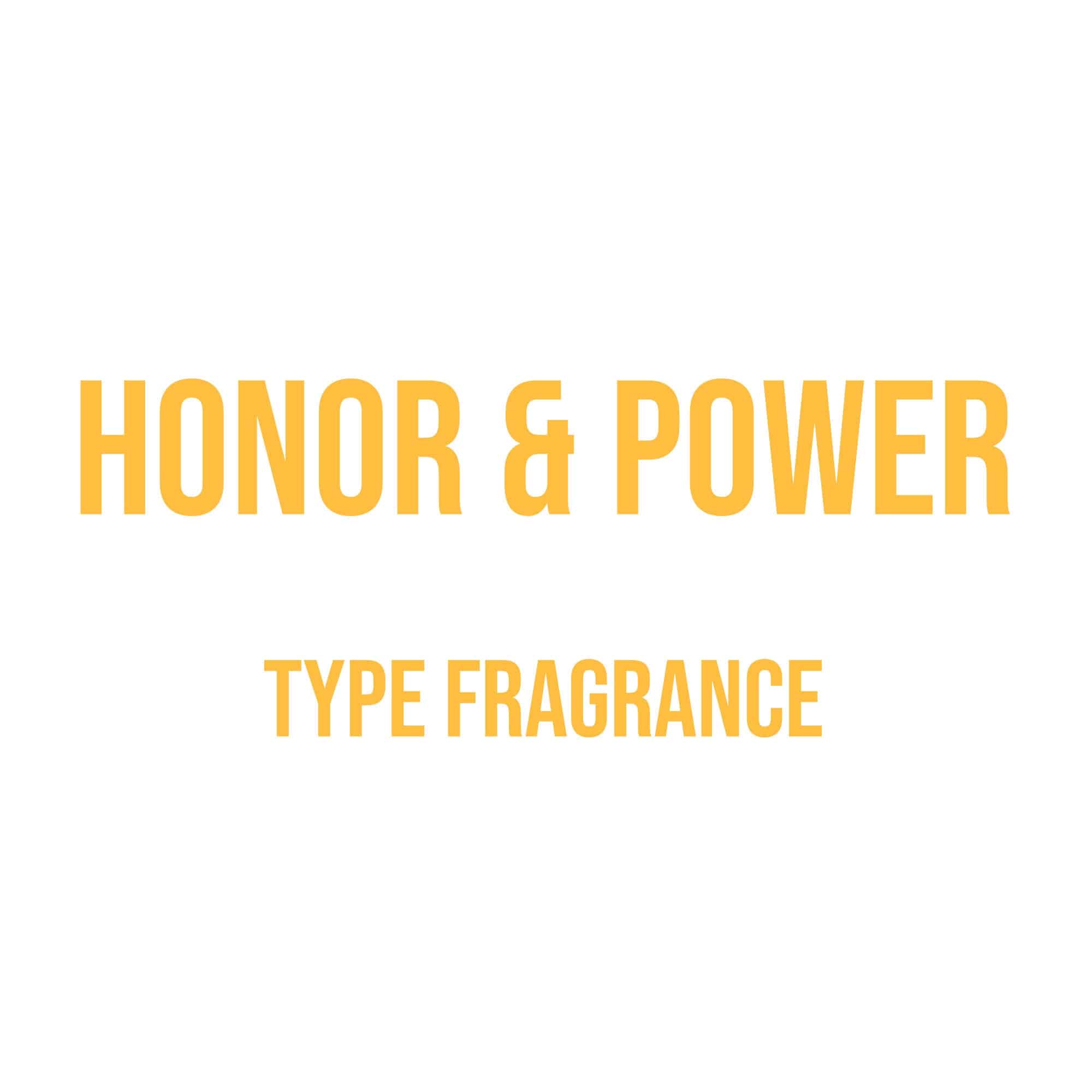 Honor & Power Type Diffuser Oil