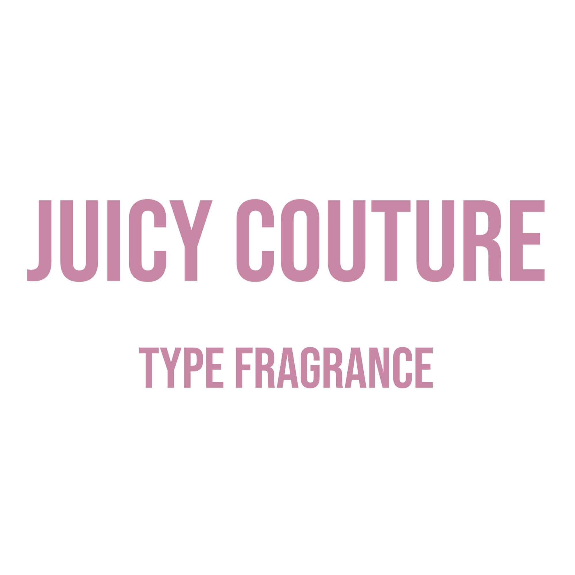 Juicy Couture Type Diffuser Oil