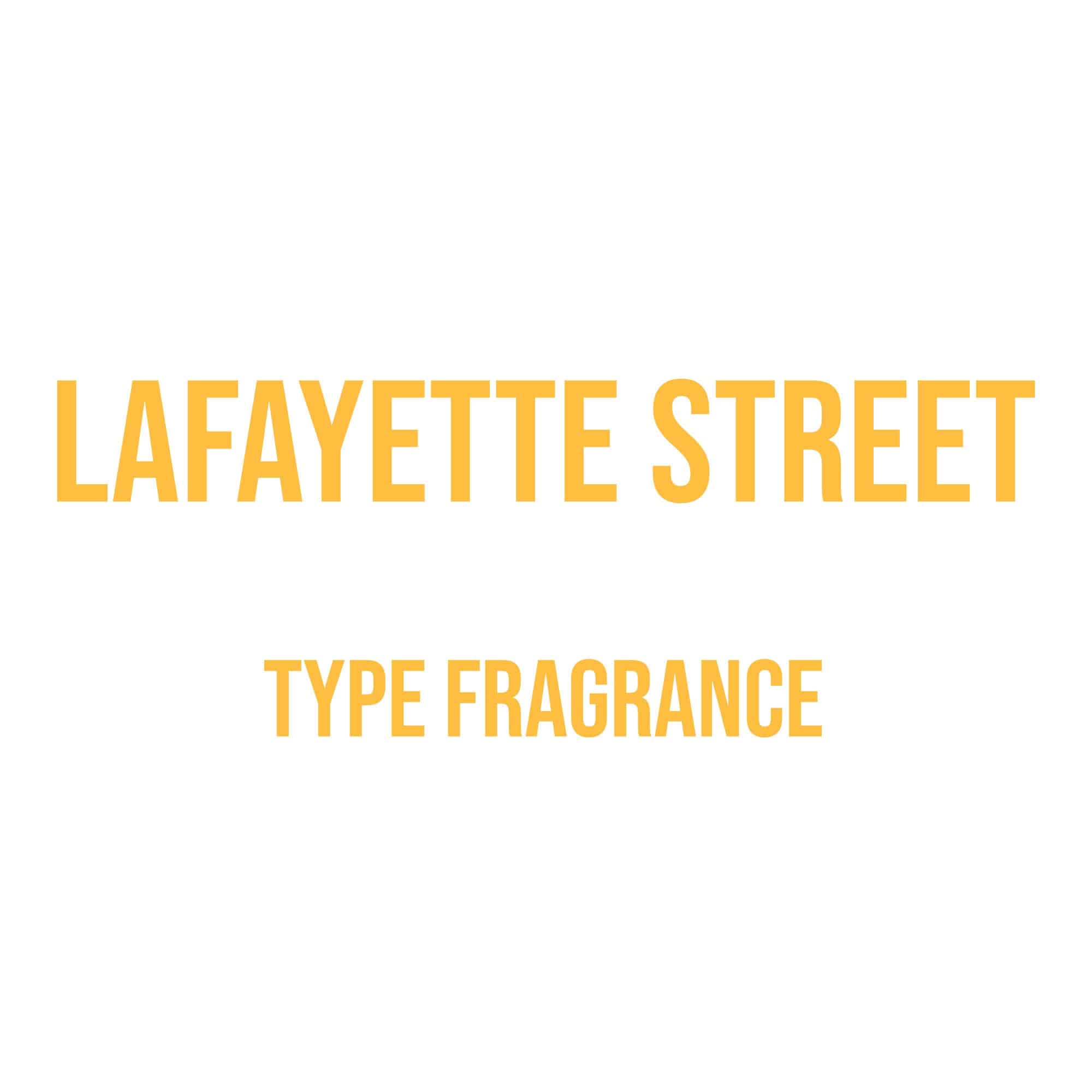 Lafayette Street Type Diffuser Oil