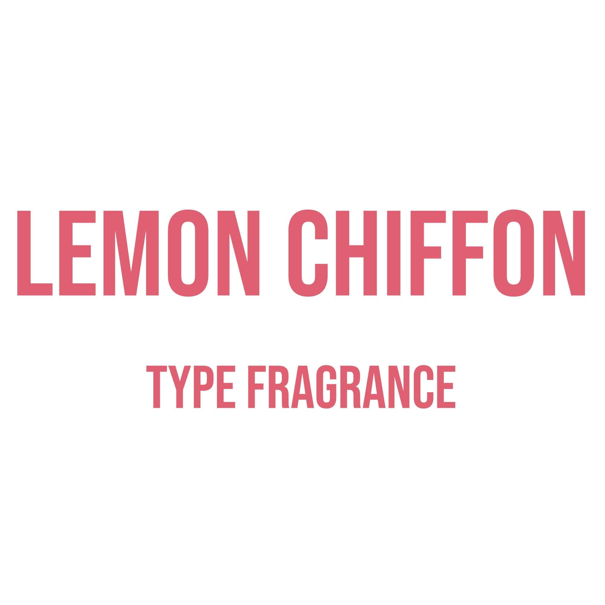 Lemon Chiffon Type Diffuser Oil
