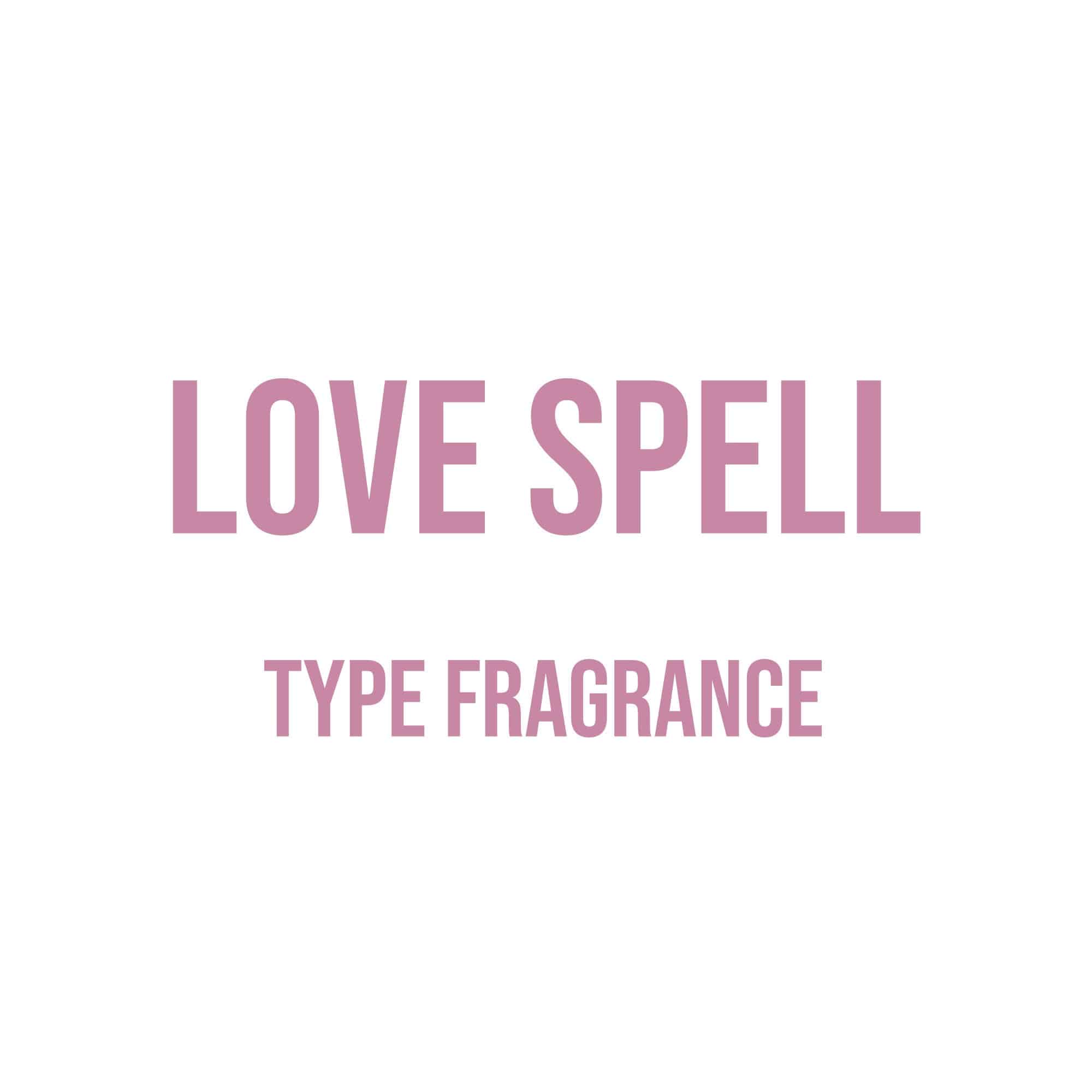 Love Spell Type Diffuser Oil