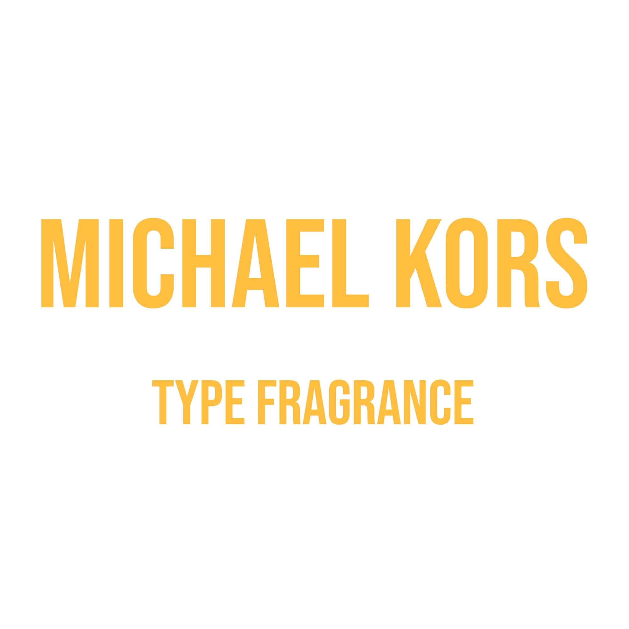 Michael Kors Type Diffuser Oil