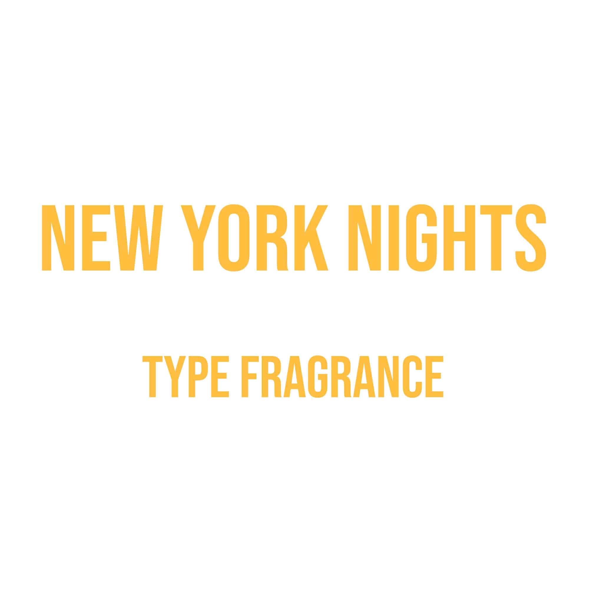 New York Nights Type Diffuser Oil