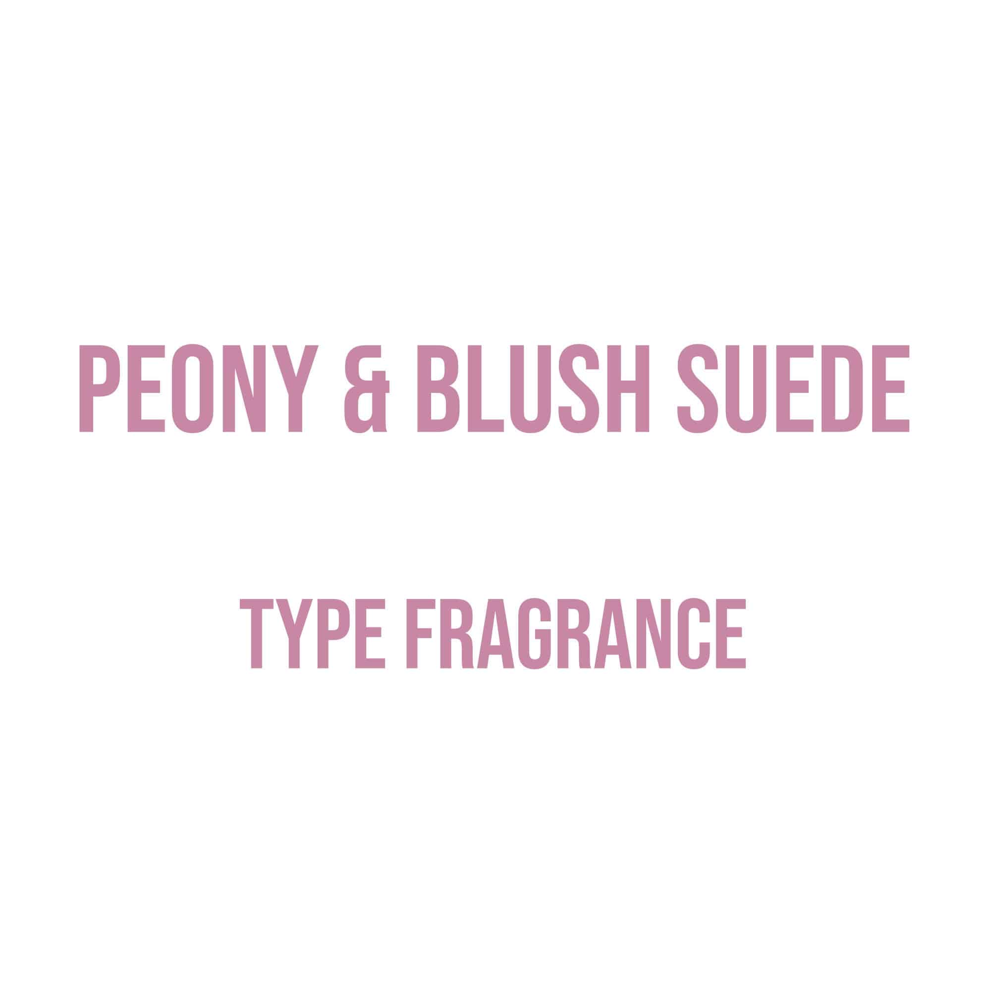 Peony & Blush Suede Type Diffuser Oil