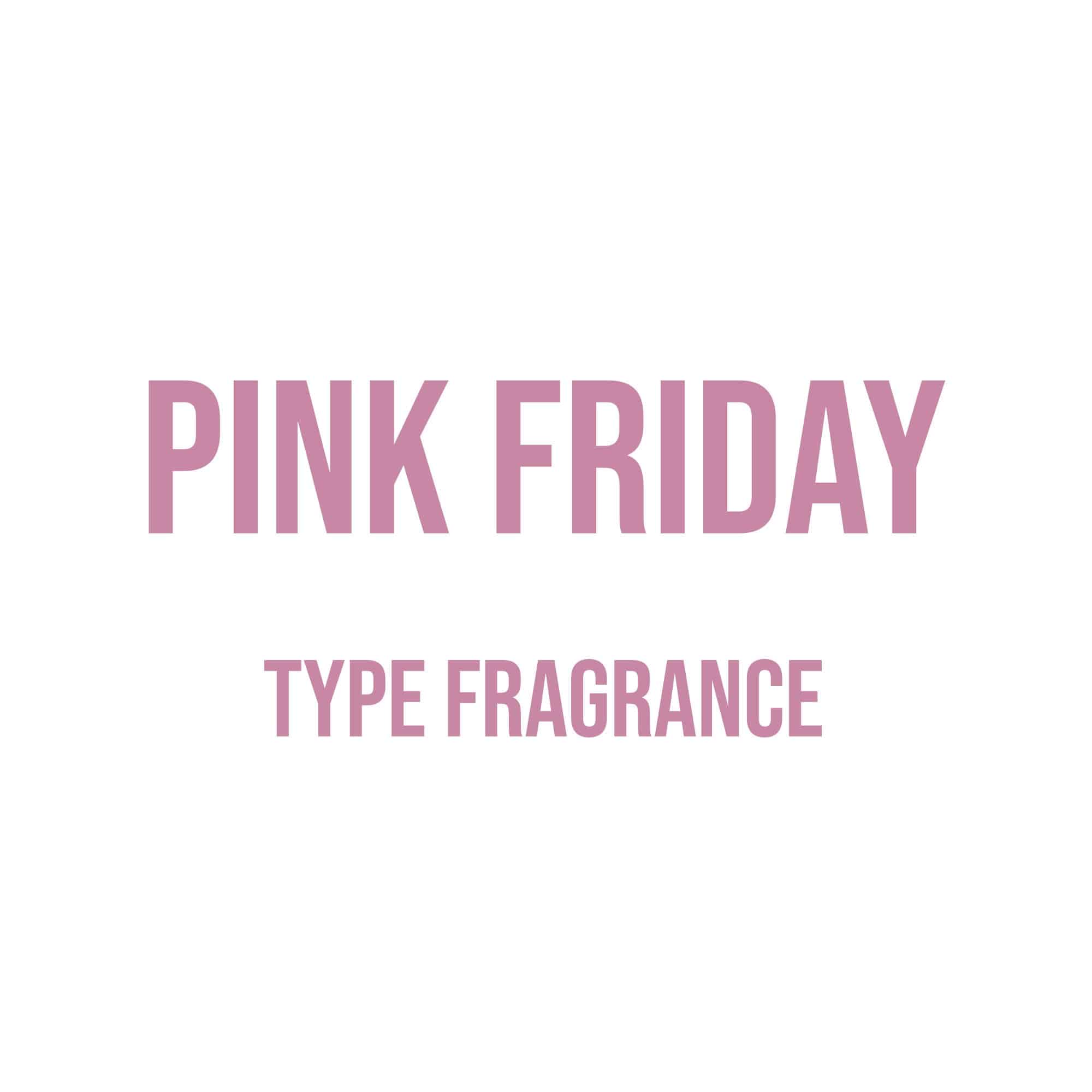 Pink Friday Type Diffuser Oil
