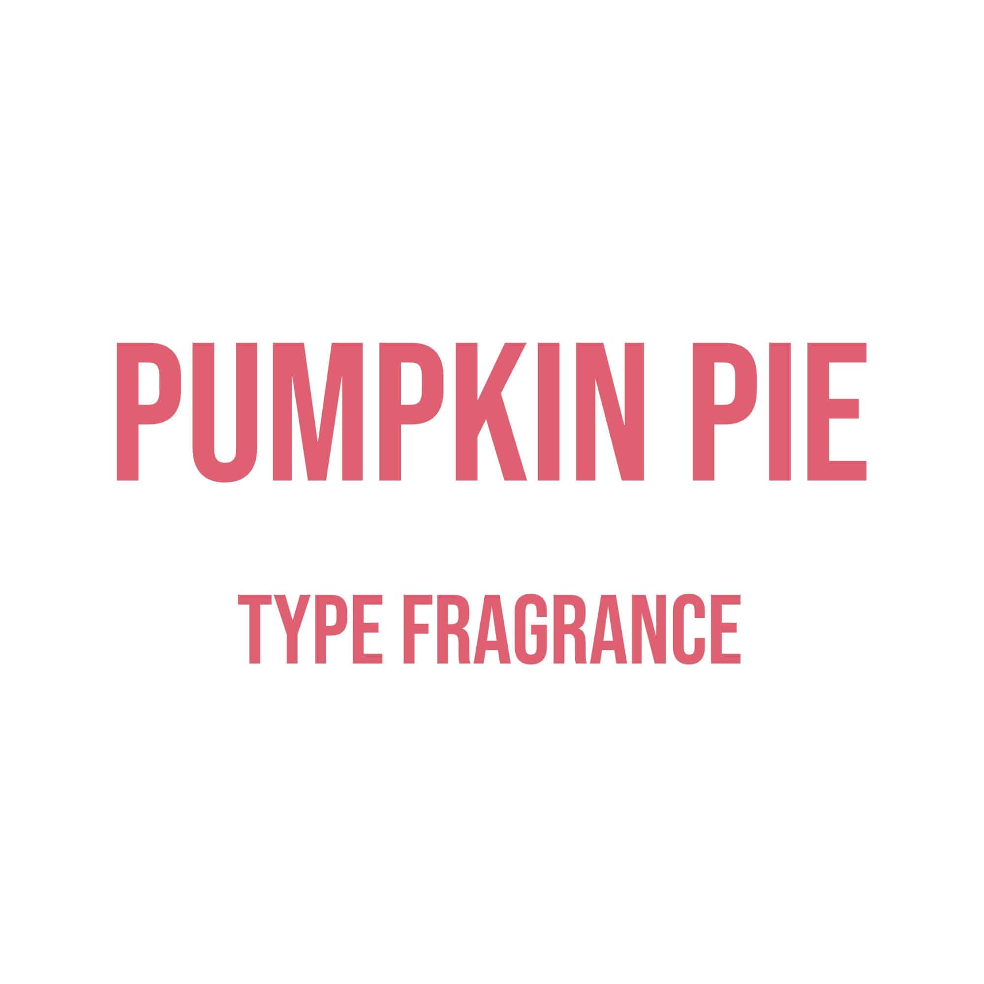 Pumpkin Pie Type Diffuser Oil
