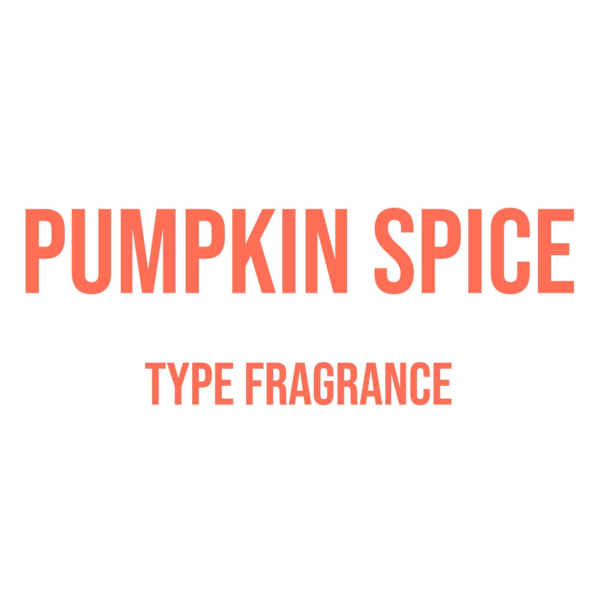 Pumpkin Spice Type Diffuser Oil