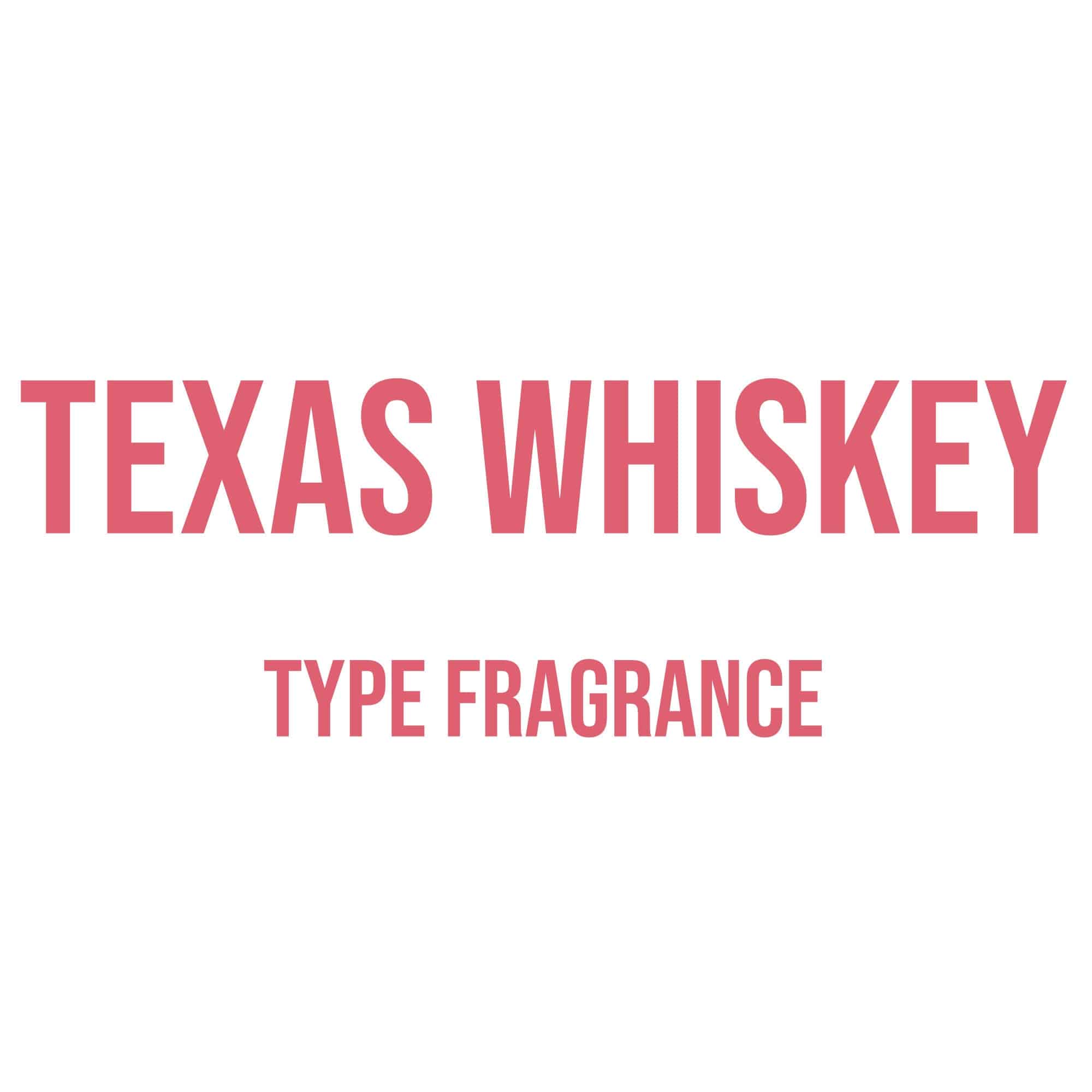 Texas Whiskey Type Diffuser Oil