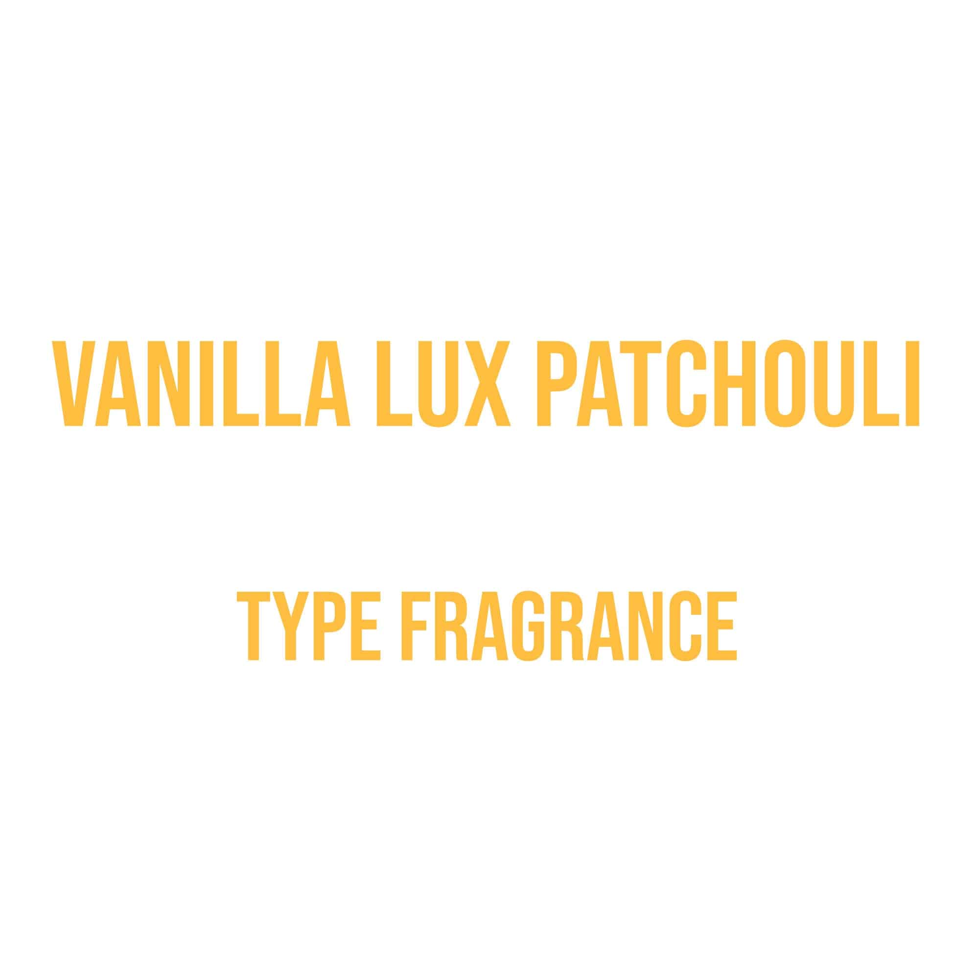 Vanilla Lux Patchouli Type Diffuser Oil