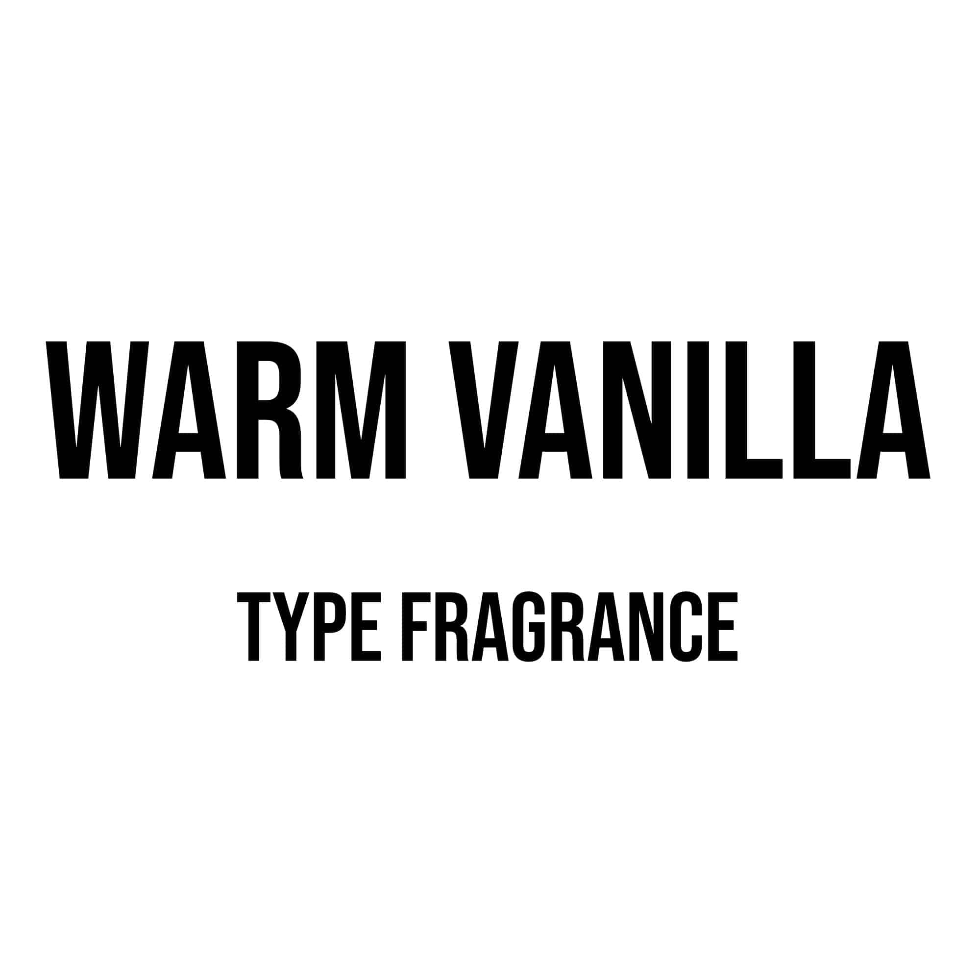 Warm Vanilla Type Diffuser Oil